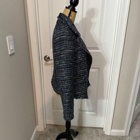 Free People Nicole Tweed Zipper Moto Jacket - Picture 9 of 15